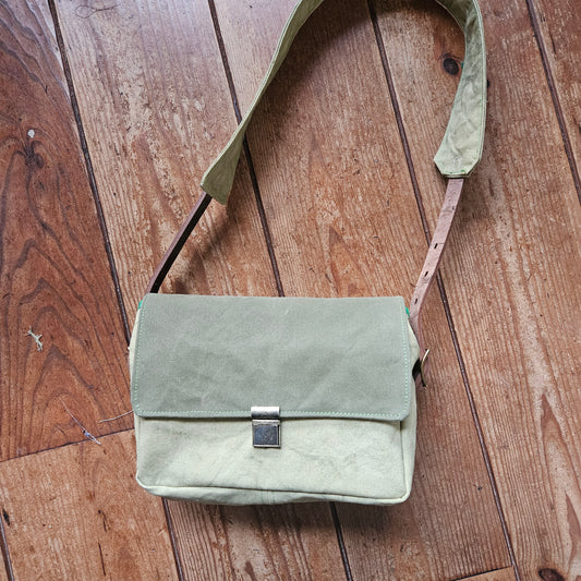 EDC Crossbody waxed canvas bag