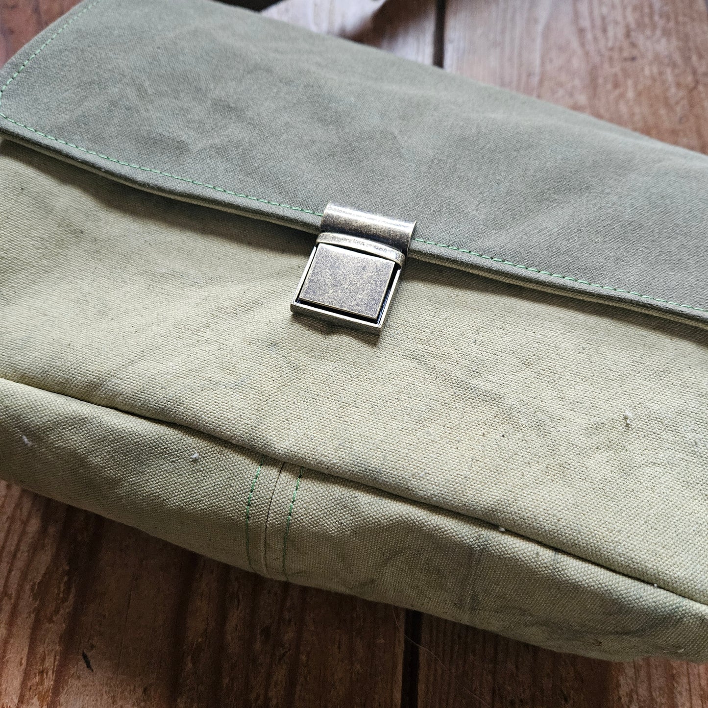 EDC Crossbody waxed canvas bag