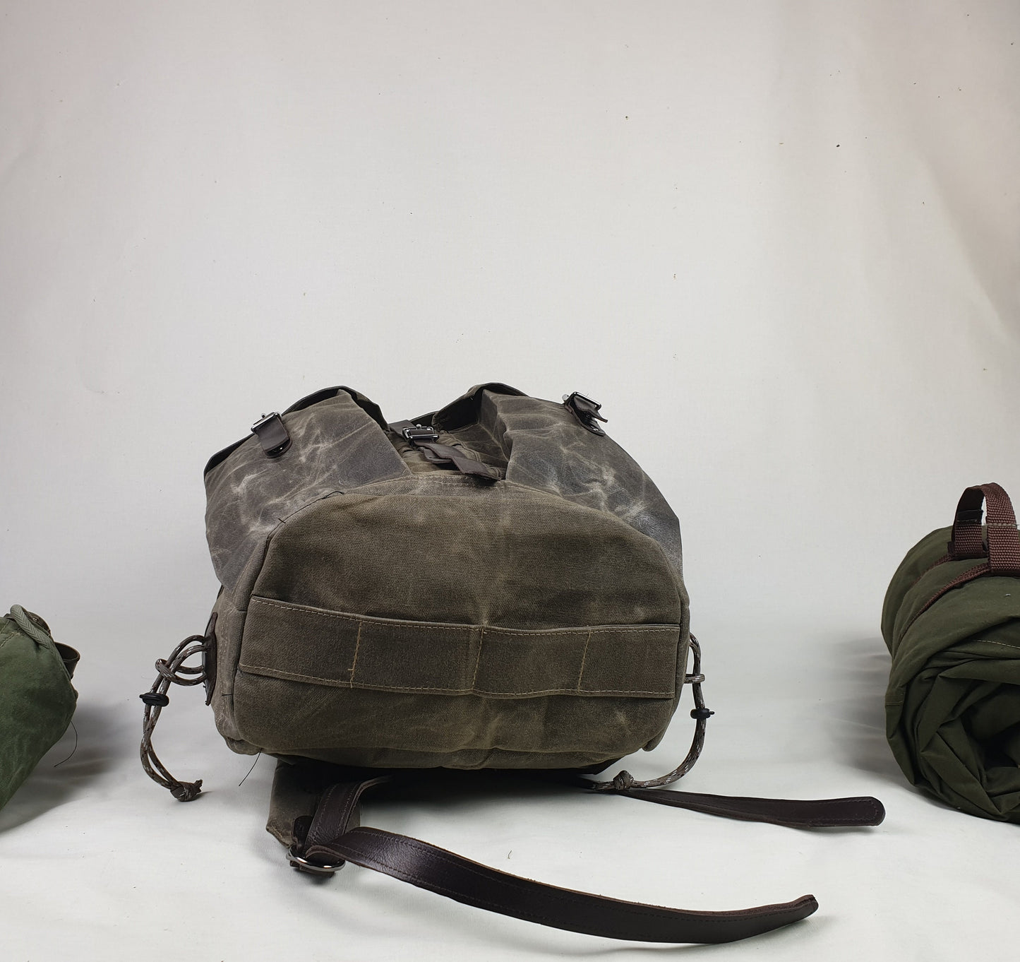 Waxed canvas backpack, The Bushcrafter 30L pack, hiking bag