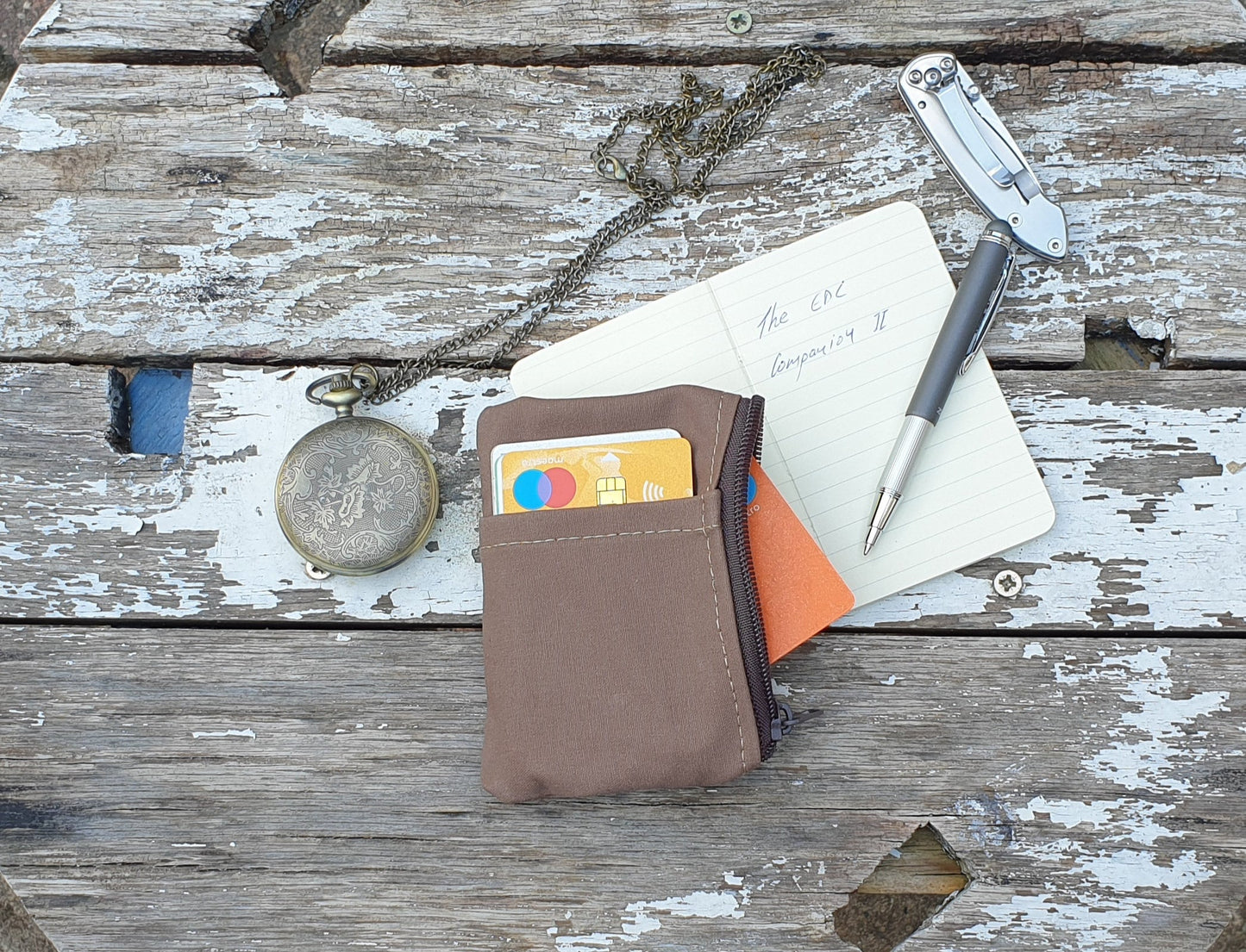 EDC Pocket organizer, The Ranger, Canvas wallet