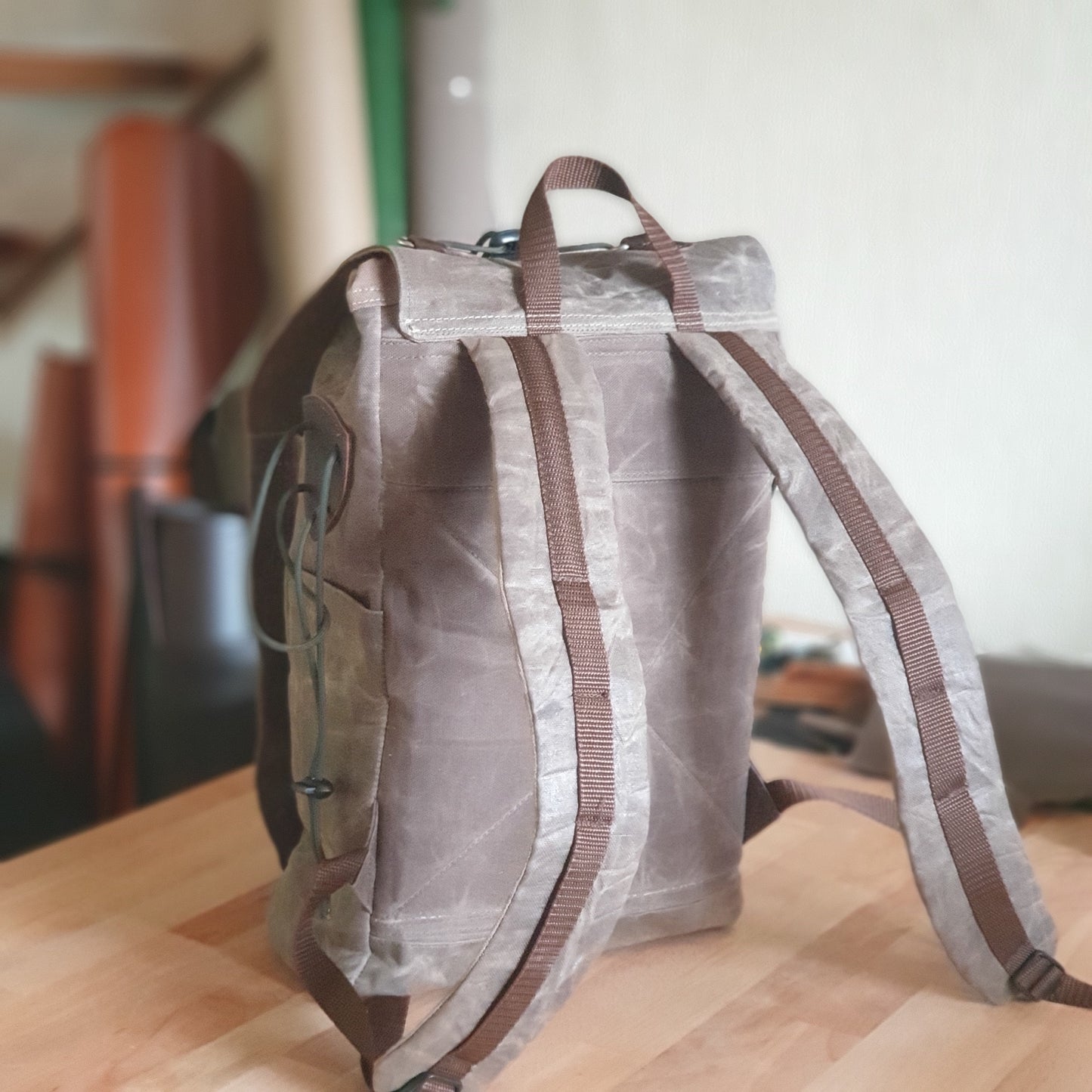 Wax Canvas backpack