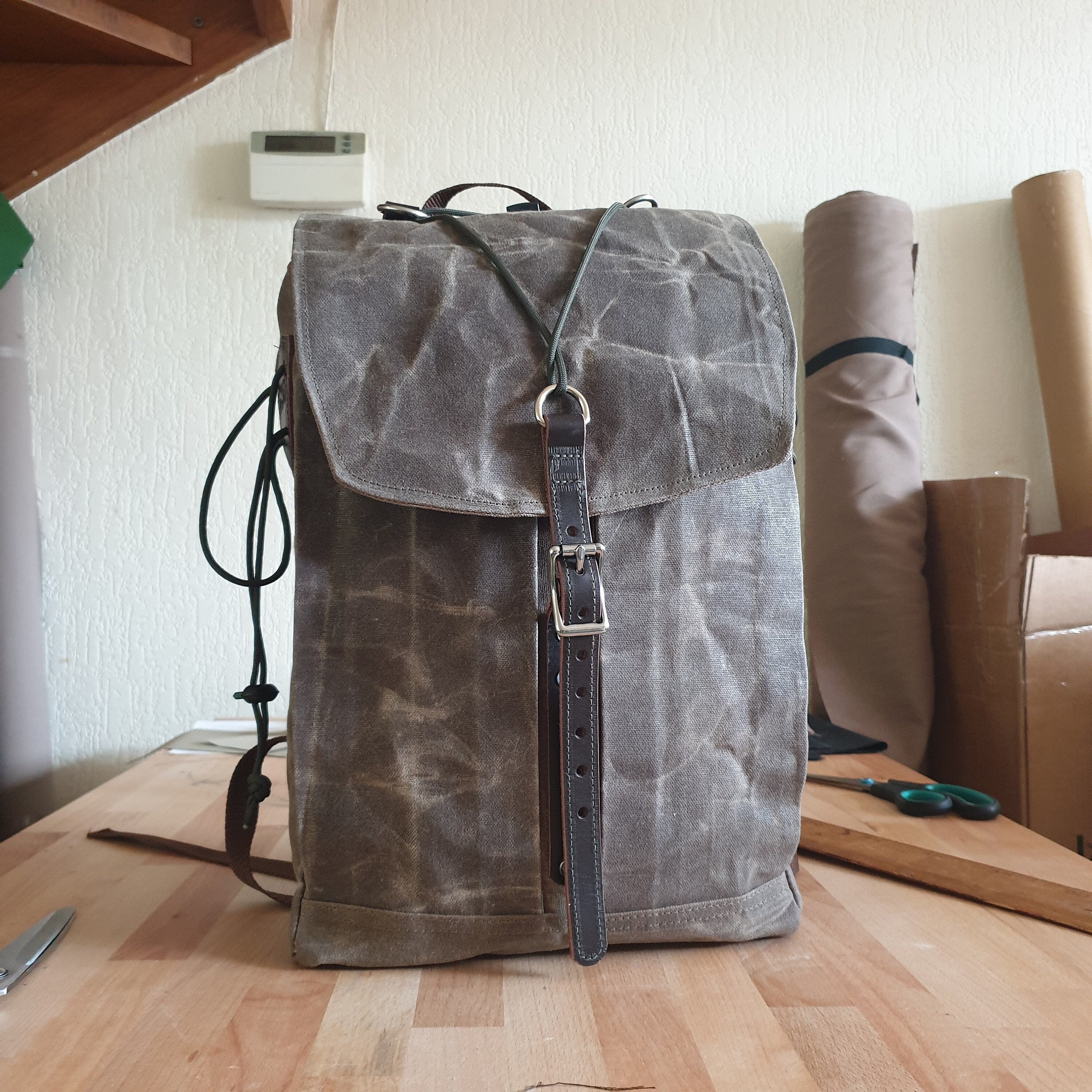 Water resistant hotsell canvas backpack