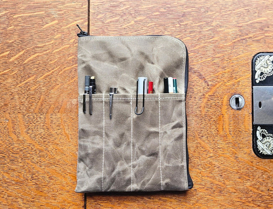 Notebook cover, pencil & pens case